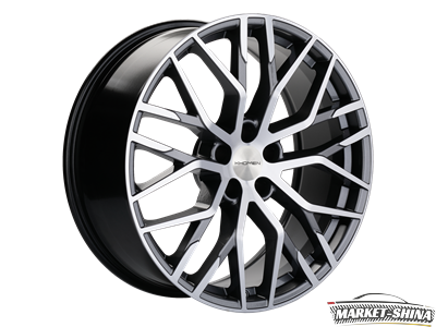 Khomen KHW2005 (Audi/VW) 8.5 x 20 5*112 Et:33 Dia:66.5 Gray-FP