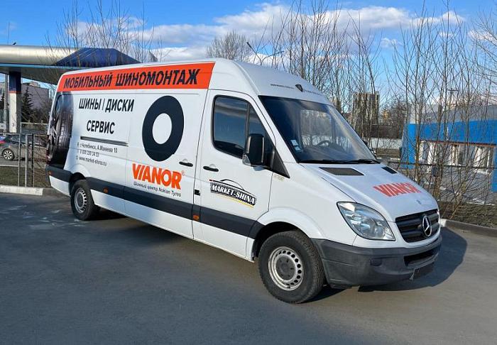 Мы запустили услугу - мобильный шиномонтаж! Акция - 500 руб. за выезд!
